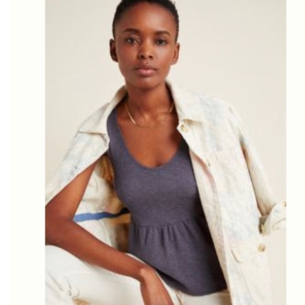 NEW - Anthropology Rhonda Babydoll Tank